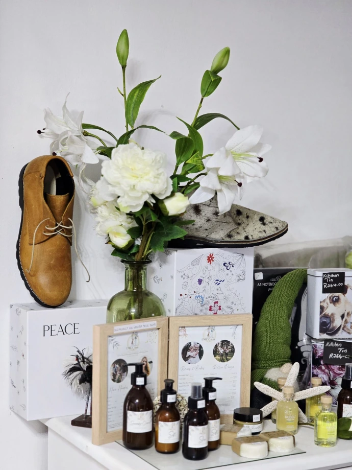 Shoes &amp; other farm shop items